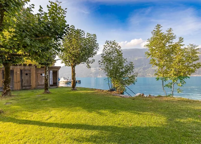 Fischerhuesli Directly On Thun Apartman Därligen